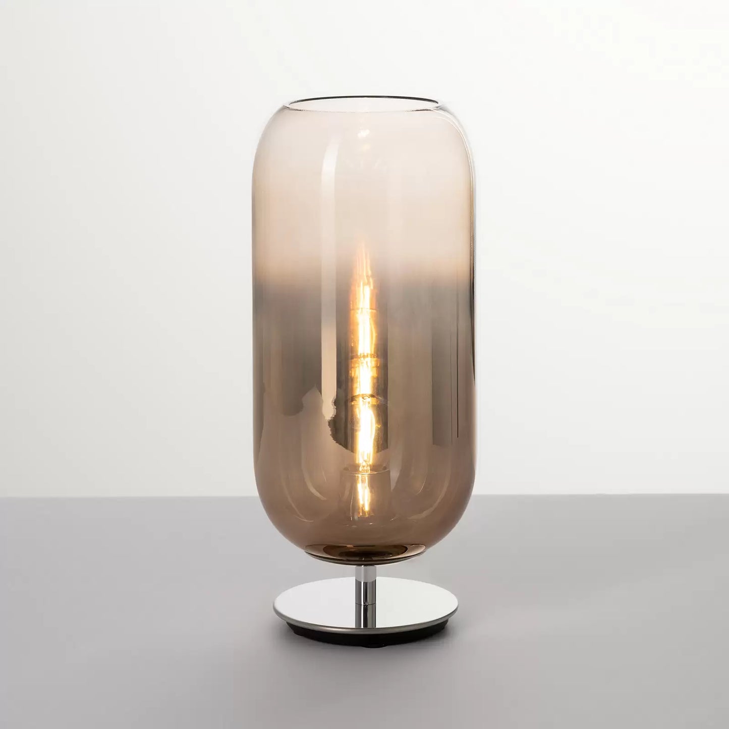 Gople Table Lamp, Bronze Ombre Clear Glass, IP20