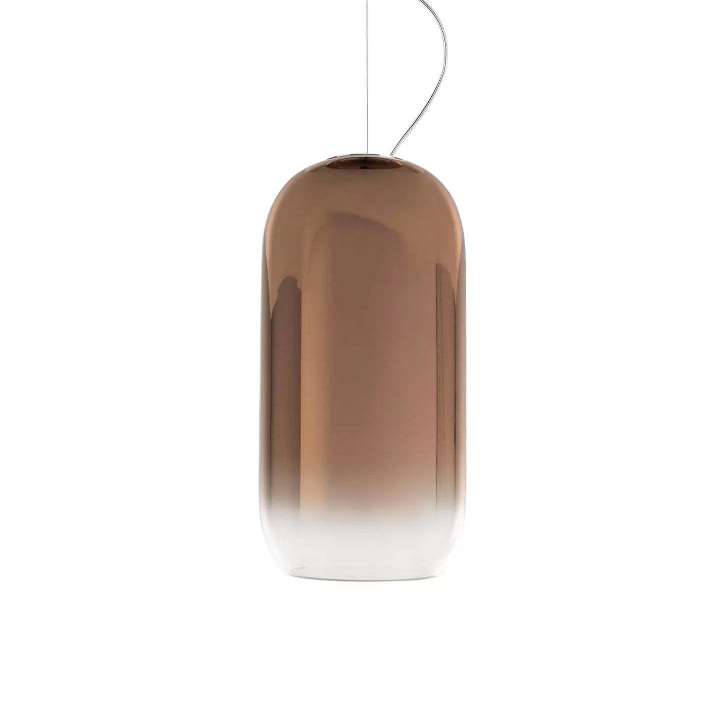 Gople Pendant, Bronze Ombre Clear Glass, IP20