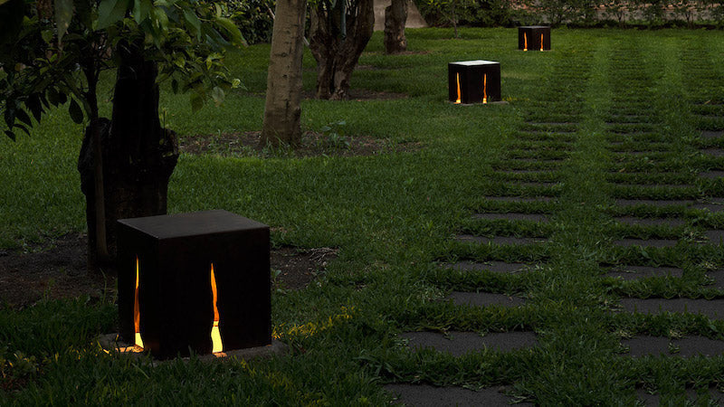 Granito Bollard, Small, Rust, G12, IP65