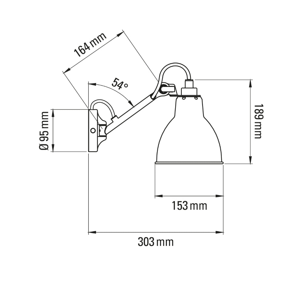 Gras-N104-Wall-Line-Drawing