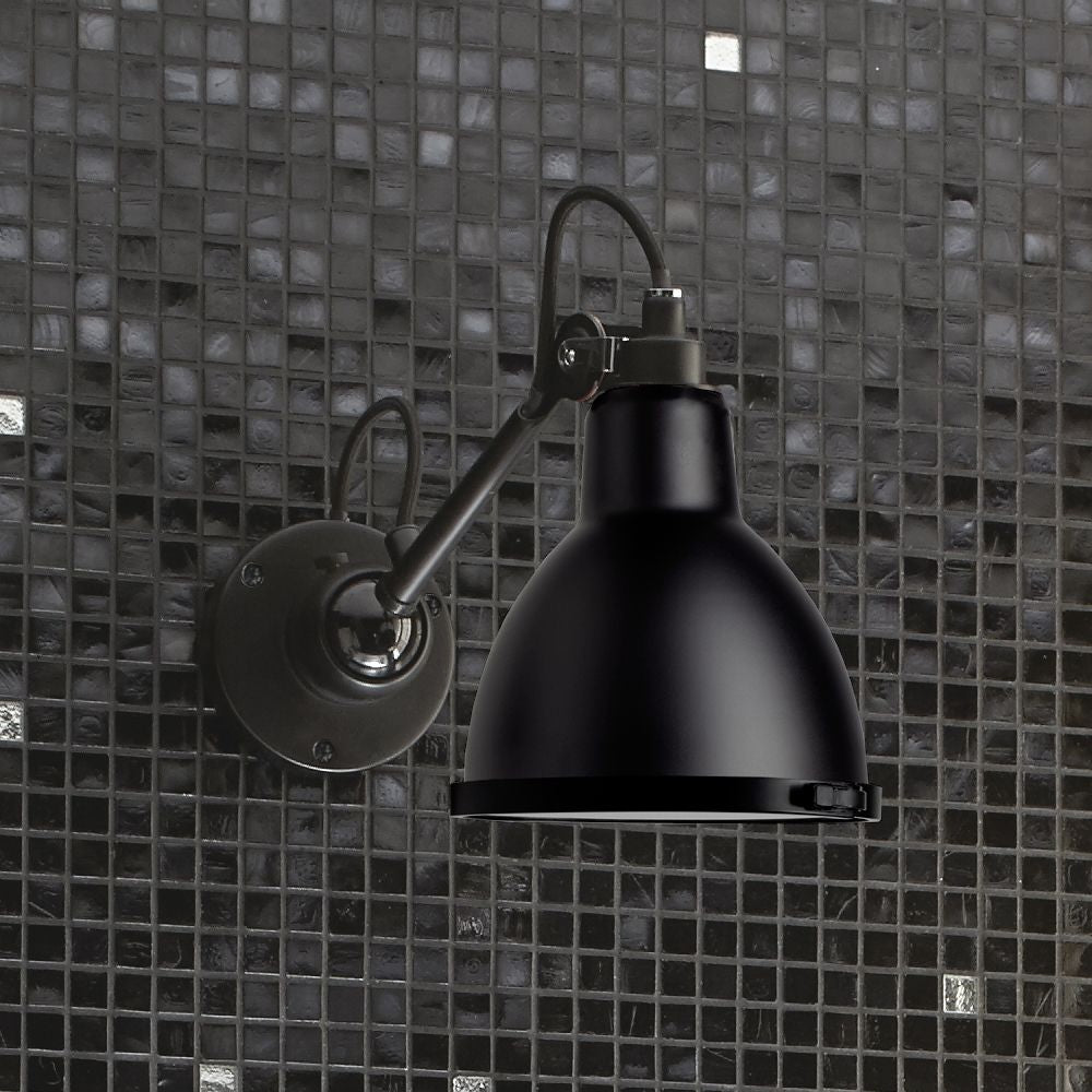 Gras-N304-IP44-Wall-Black-with-Black-Tiles