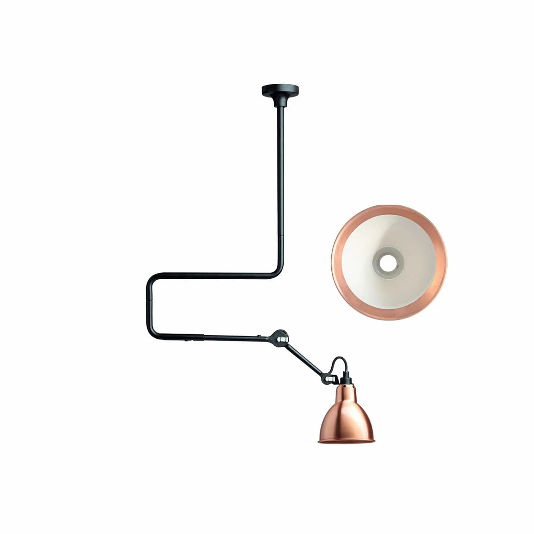 Gras-N312-Pendant-Copper-with-White