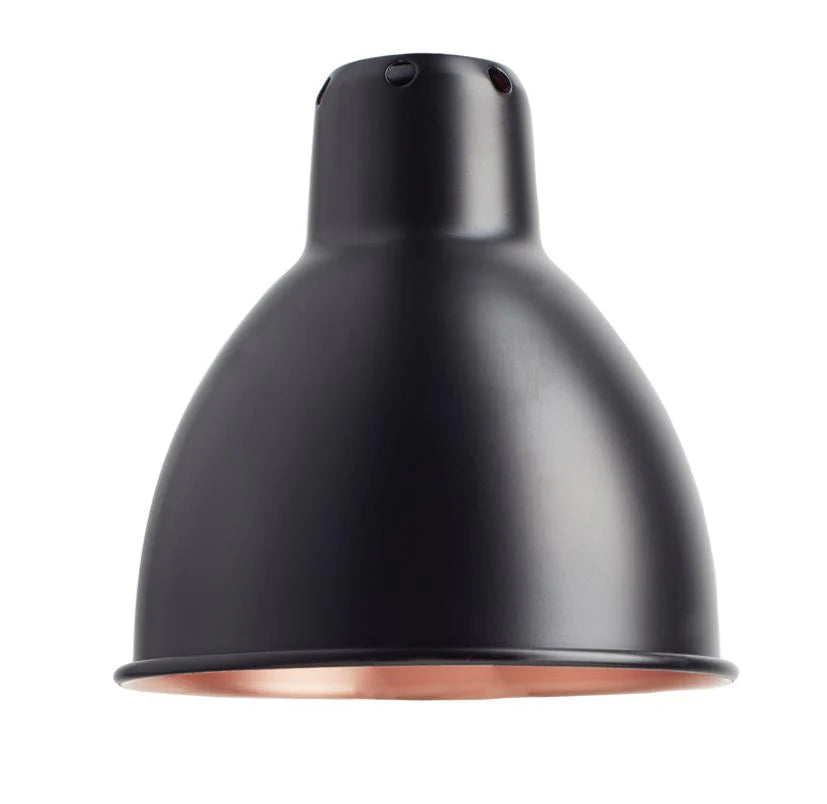 Gras-Shade Round-140-Black-with-Copper