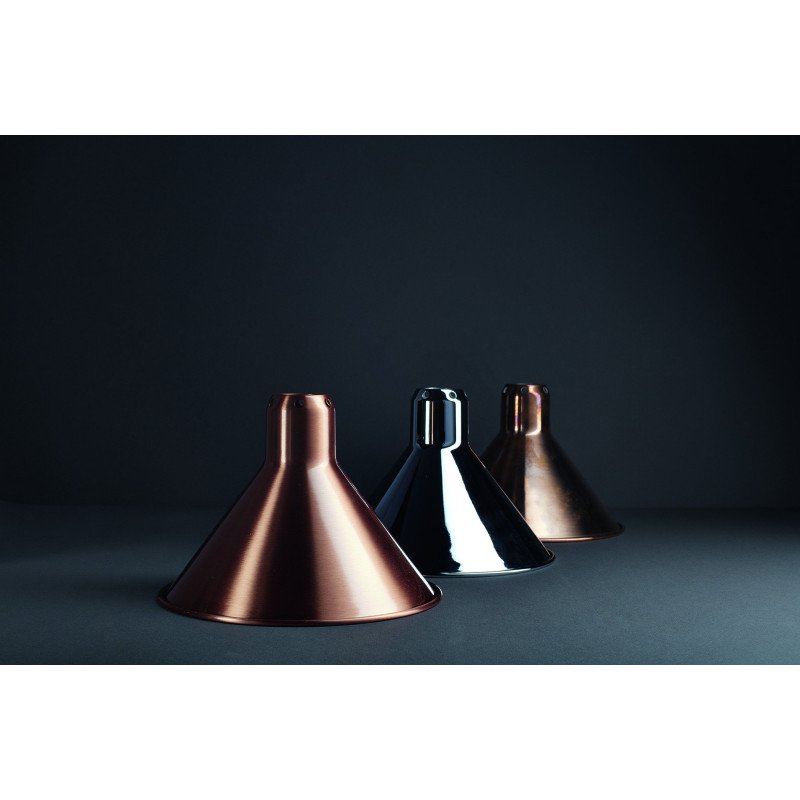 Gras-Shades-Cone-Copper-Chrome-and-Raw-Copper-in-a-Row