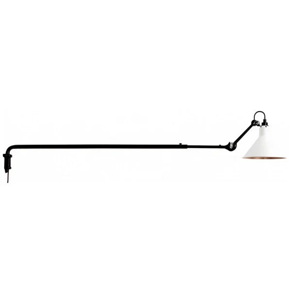 Gras N213 Adjustable Linear Wall Cone White Shade, Plug In, E14, IP20
