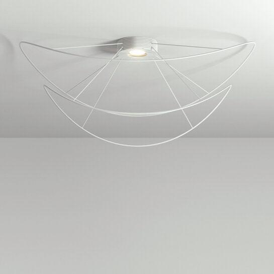 Hoops Ceiling 3, White, LED, Phase Dim, IP20