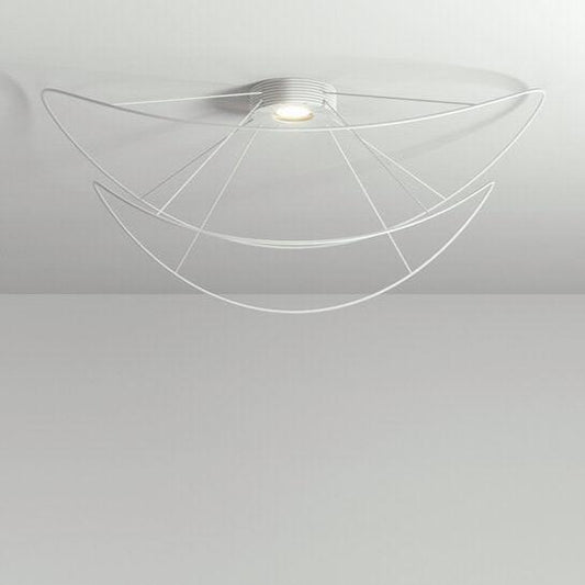 Hoops Ceiling 3, White, LED, Phase Dim, IP20