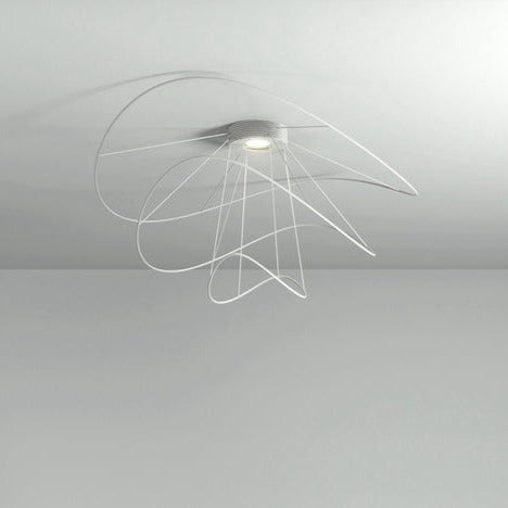 Hoops Ceiling 3, White, LED, Phase Dim, IP20