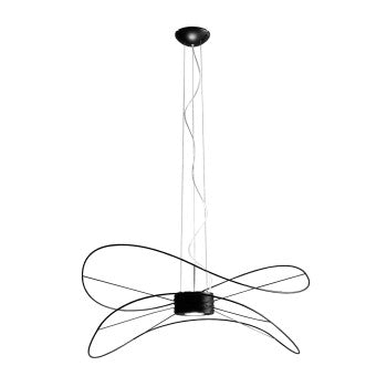 Hoops Pendant 2, Black, LED, Phase Dim, IP20