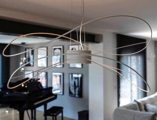 Hoops Pendant 3, White, LED, Phase Dim, IP20