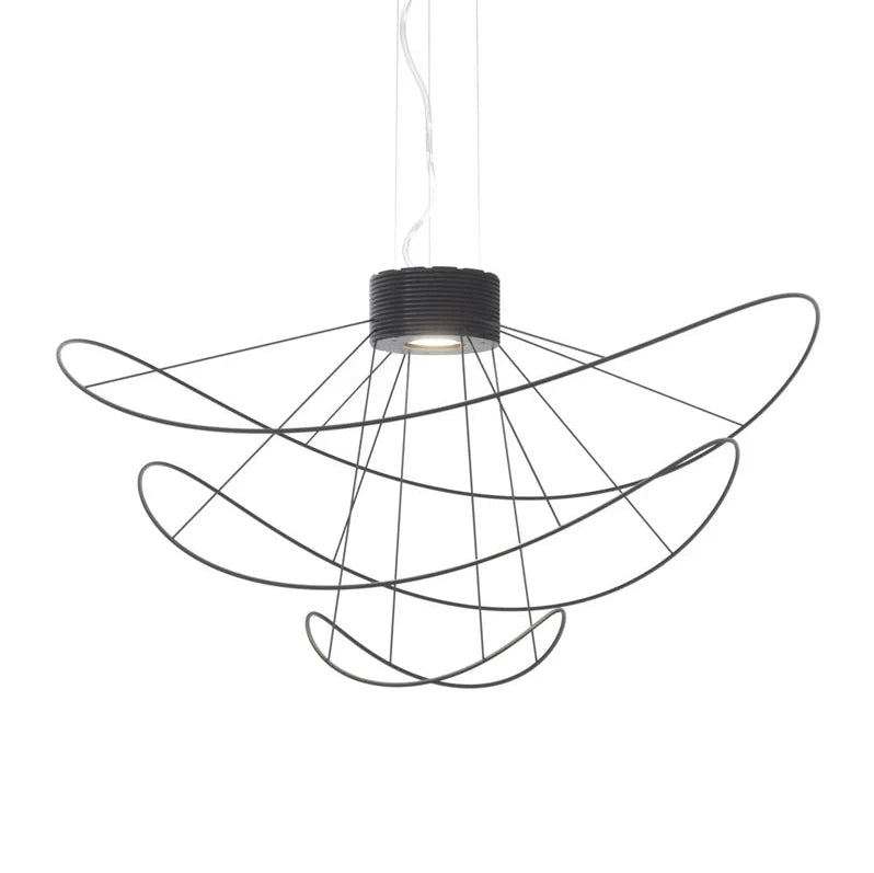 Hoops Pendant 3, Black, LED, Phase Dim, IP20