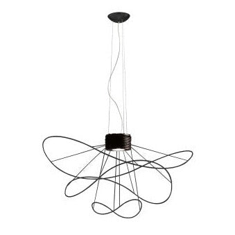 Hoops Pendant 3, Black, LED, Phase Dim, IP20