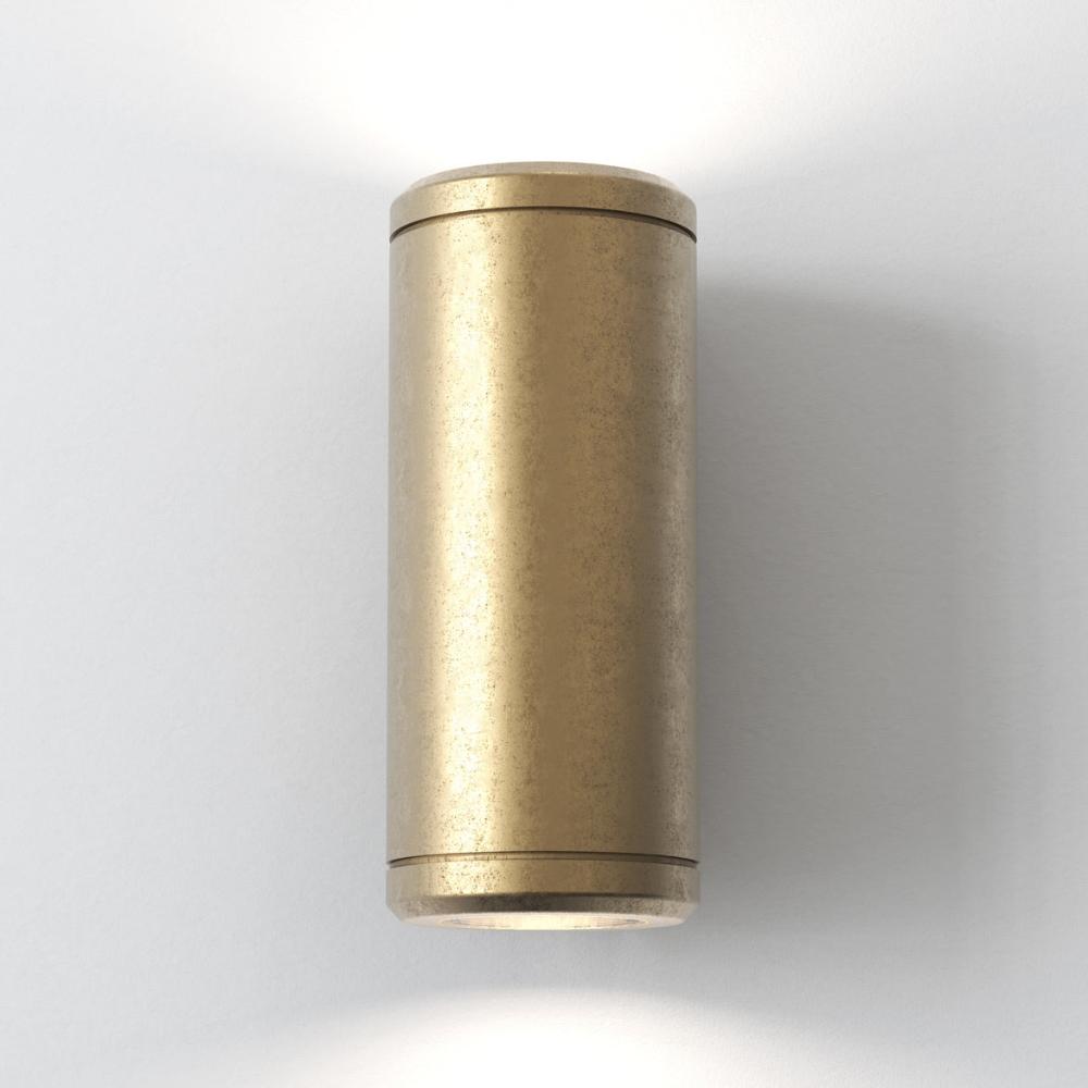 Jura Wall 2 Beams, Solid Brass, GU10, IP44