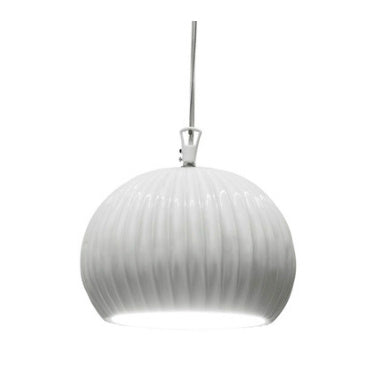 Sahara Pendant, White, E27, IP20