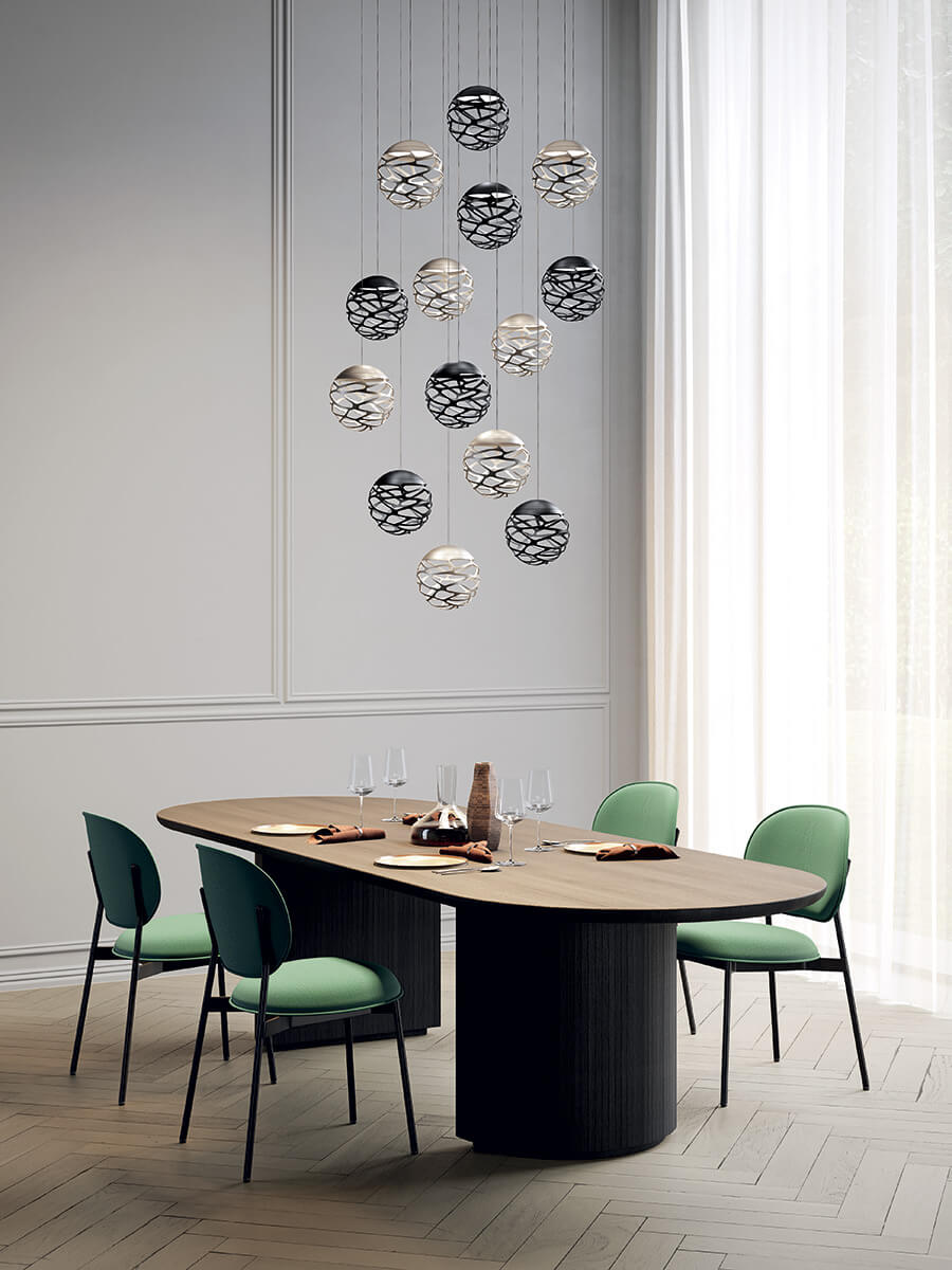 Kelly Pendant, Cluster Unit, LED, Triac Dim, IP20