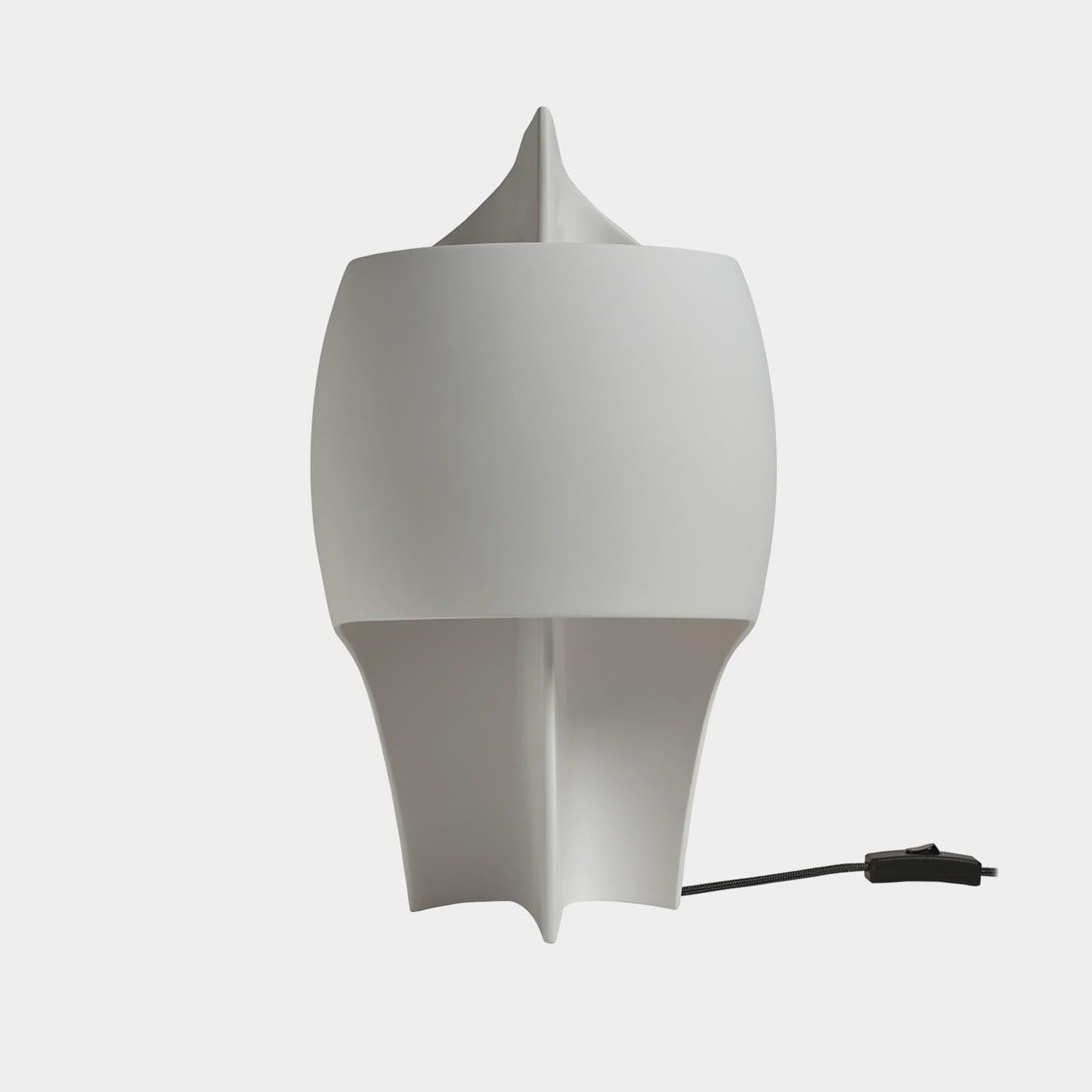 DCW Editions Lamp B table lamp with black cord on white background