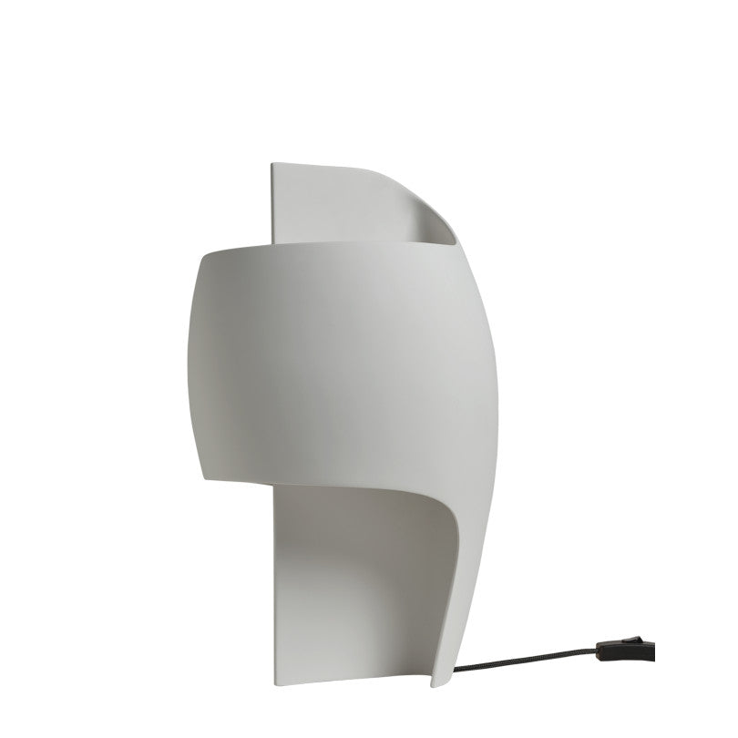 DCW Editions Lamp B table lamp with black cord on white background