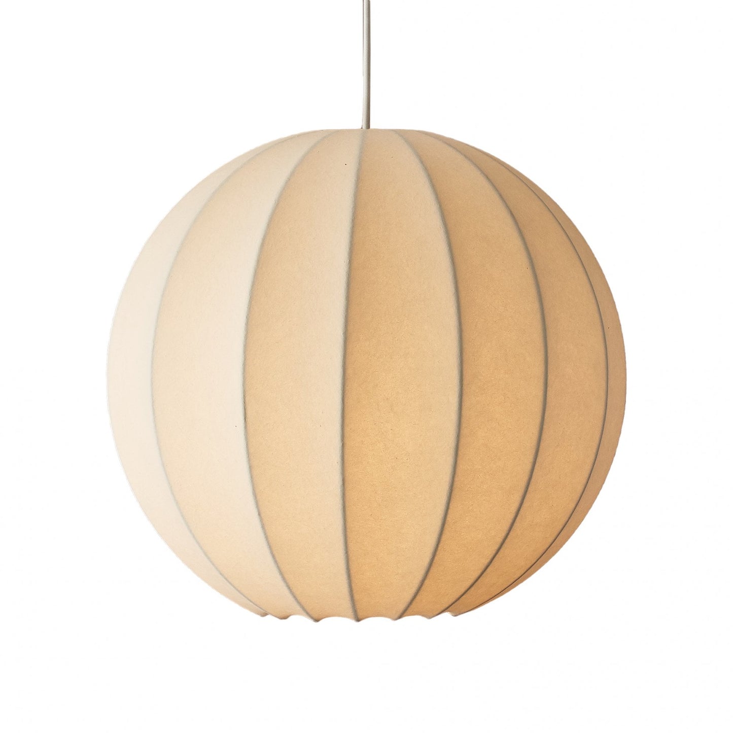 LAMPSHADE, Silky Fibre, Round, E27