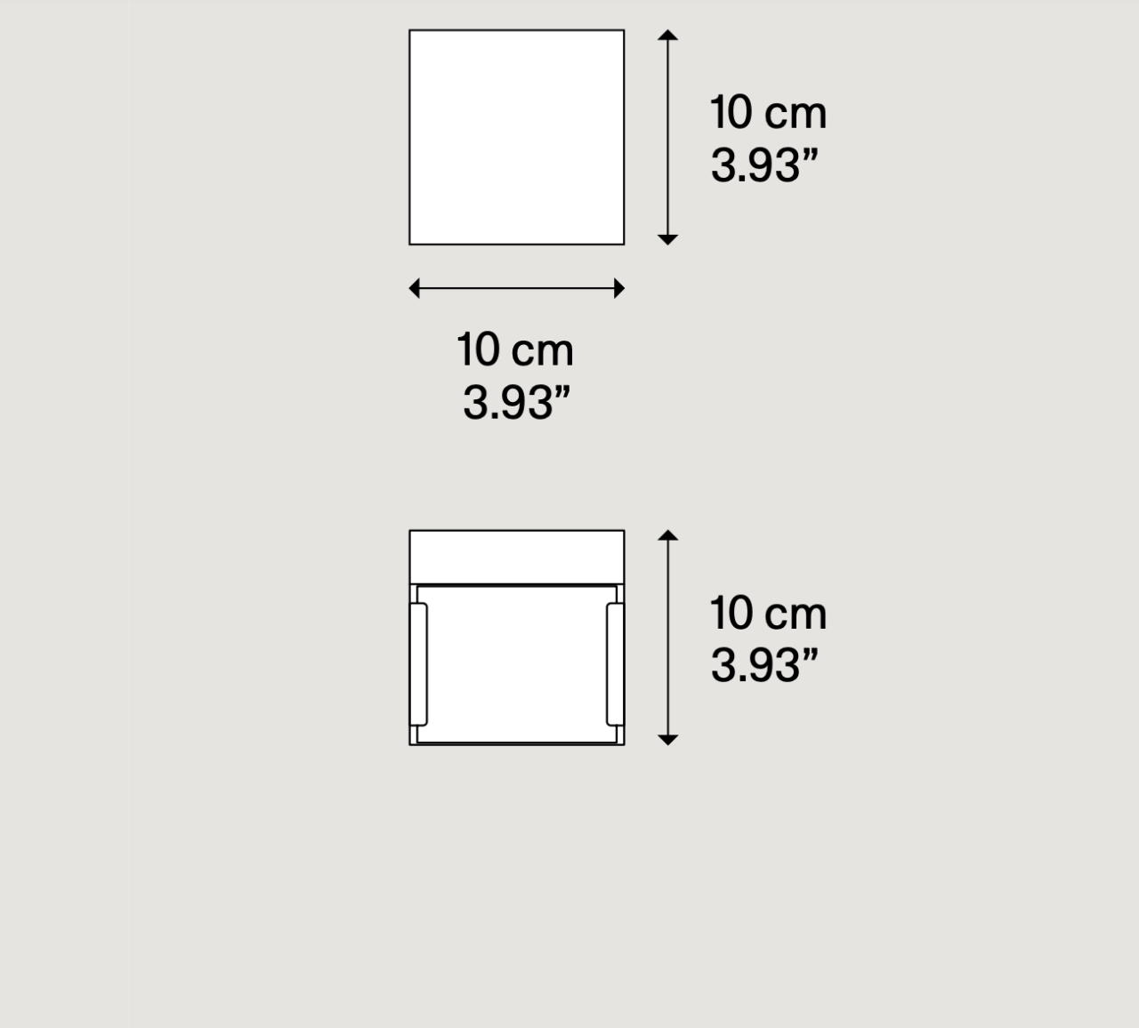 Laser Wall Light, White, LED, 15W, Triac Dim