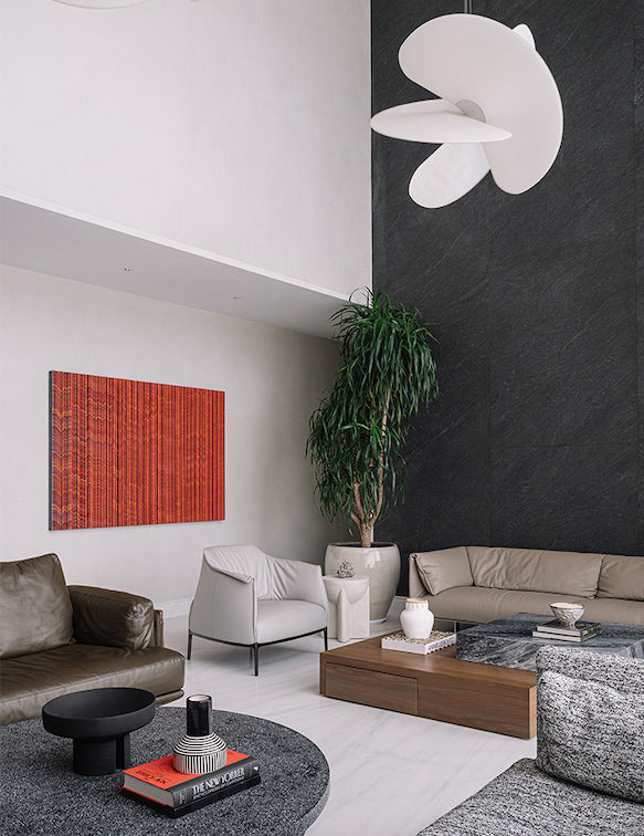 Levante Pendant, Matt White, 60 cm, LED, Phase Dim, IP20