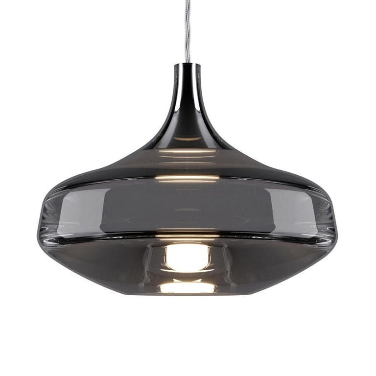 Nostalgia Pendant, Smoke Glass, LED, Triac Dim, IP20