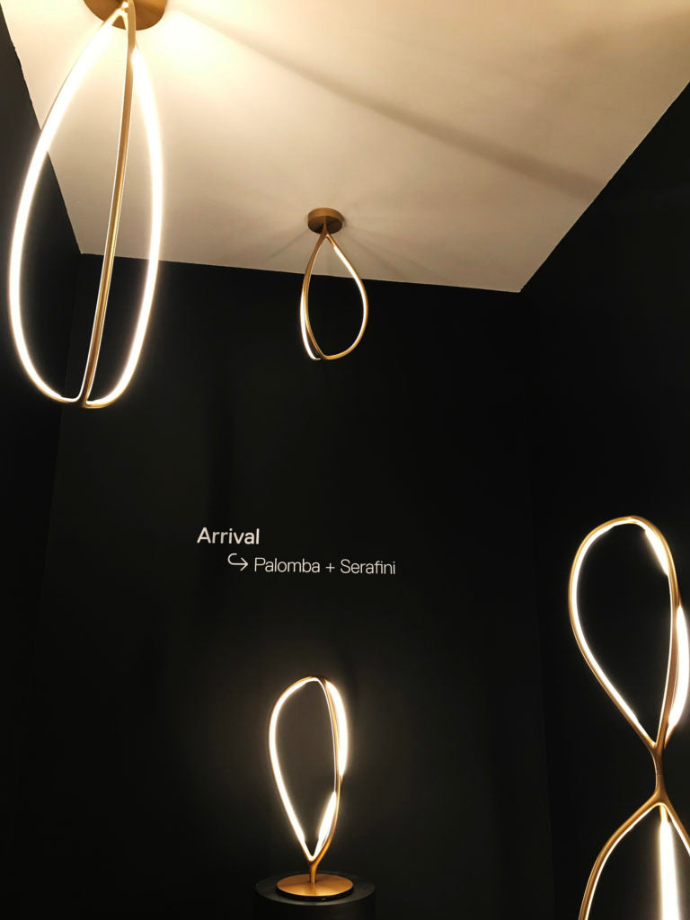 Arrival Pendant, Brass, LED, Push or App Dim, IP20