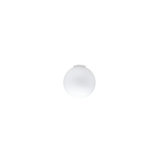Lumi Sfera Ceiling Spot, 14 cm, White Glass, G9, IP40