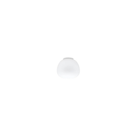Lumi Mochi Ceiling Spot Light, 12 cm, White Glass, G9, IP44
