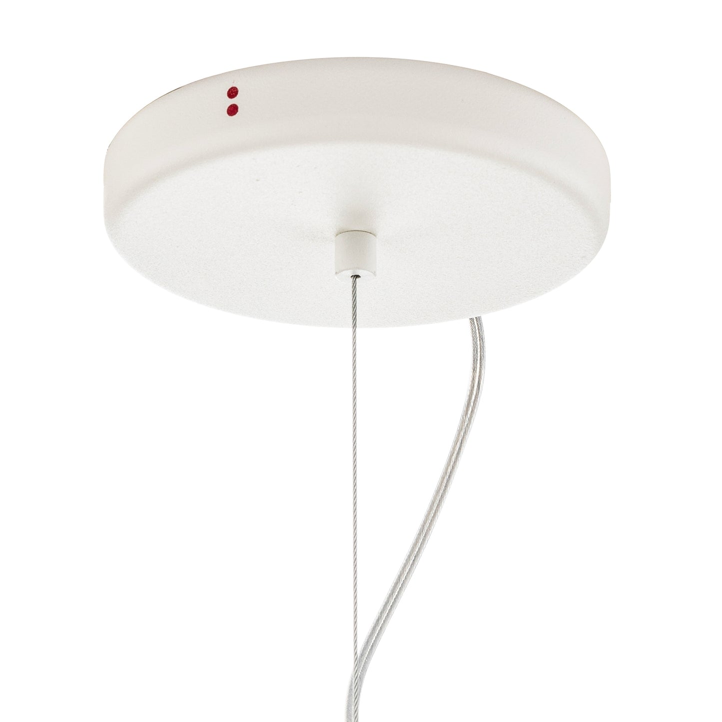 Lumi Sfera Pendant, 50 cm, White Glass, E27, IP40