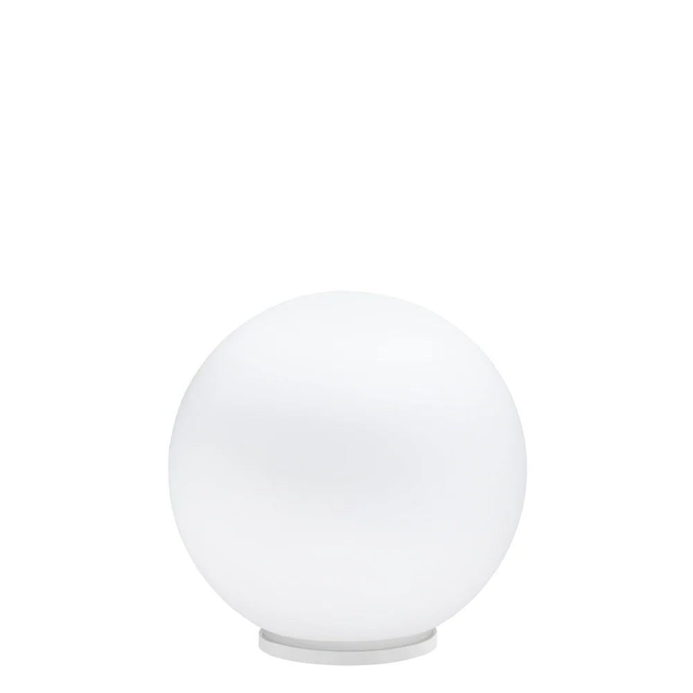 Lumi Sfera Table, 35 cm, White Glass, E27, IP40