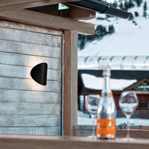 Lune Wall Light, White, LED, Triac Dim, IP65 Outdoor