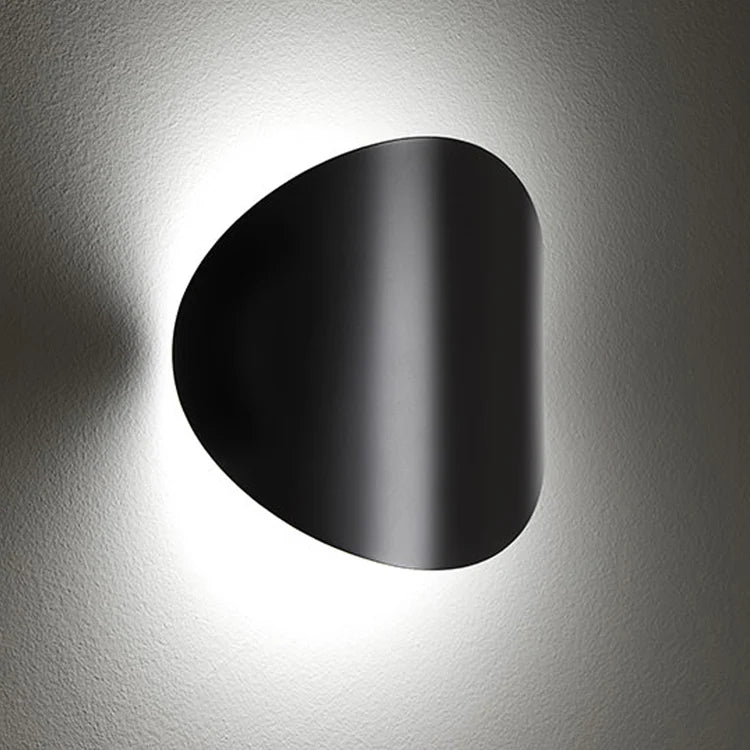 Lune Wall Light, Black, LED, Triac Dim, IP65 Outdoor