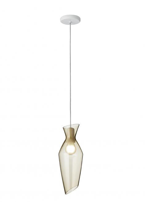 Malvasia Pendant, Transparent Colour Glass, E27, IP20