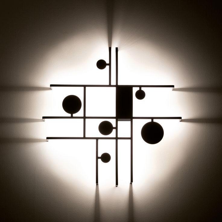 Manifesto Wall or Ceiling, White, LED, Push or 0/1-10v Dim, IP20