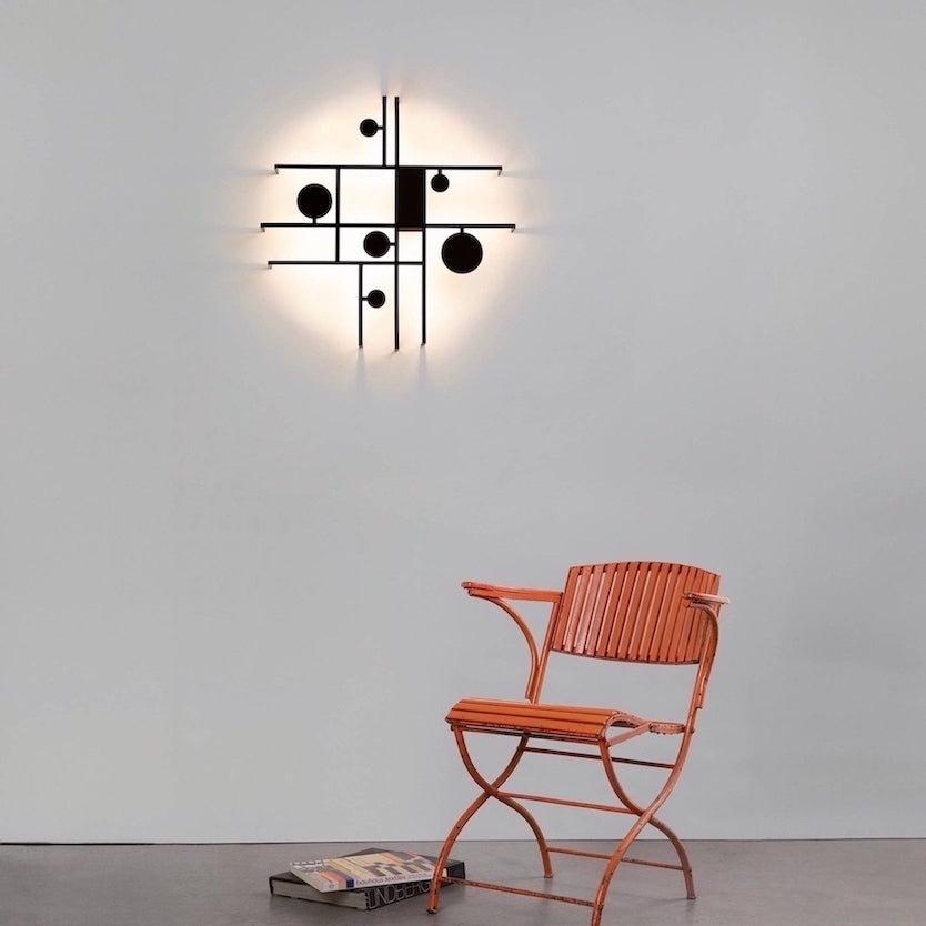 Manifesto Wall or Ceiling, Red, LED, Push or 0/1-10v Dim, IP20