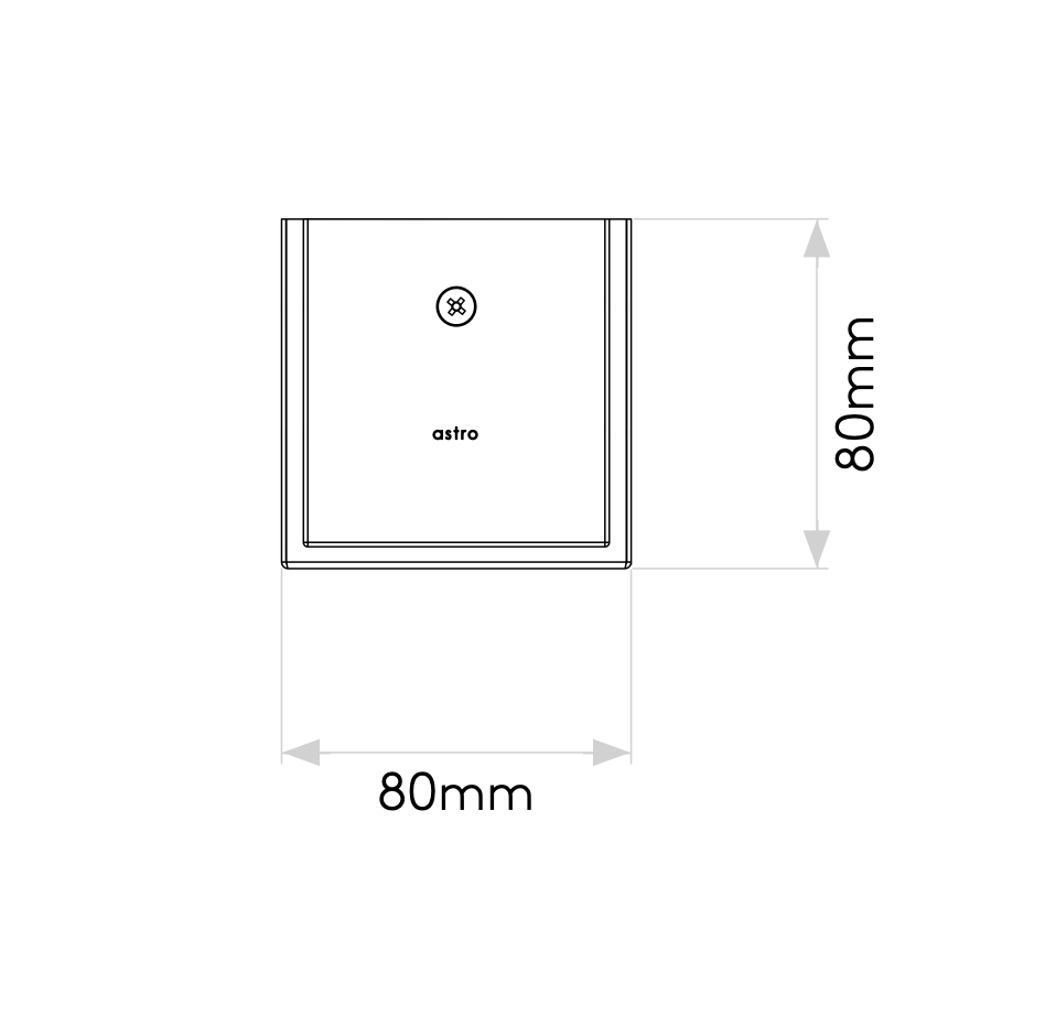 Mashiko 360 Classic Wall Light, Matte Gold, E14, IP44