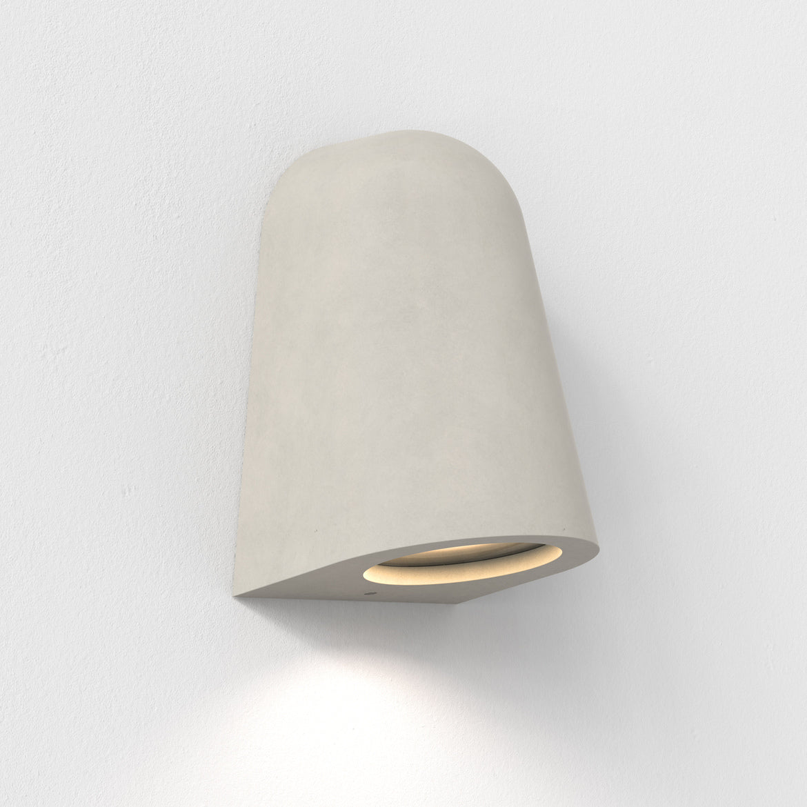 Mast Wall Light, Concrete, GU10, IP65