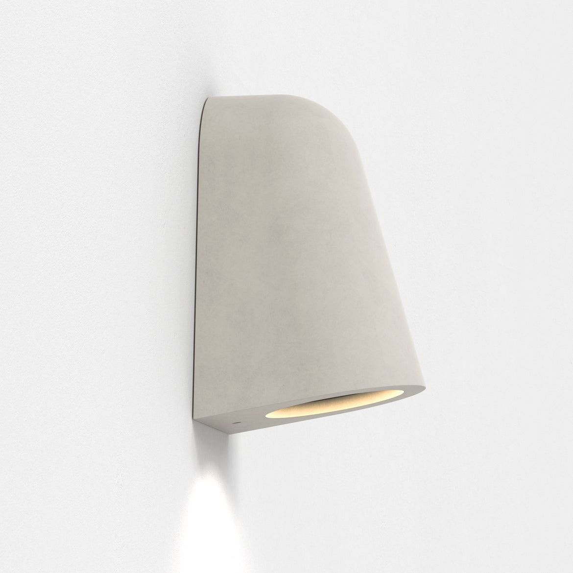 Mast Wall Light, Concrete, GU10, IP65