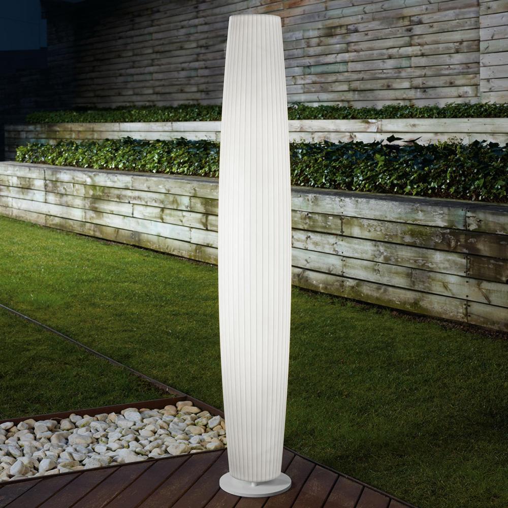 Maxi Floor Lamp, White Poly, LED, Triac Dim, IP66