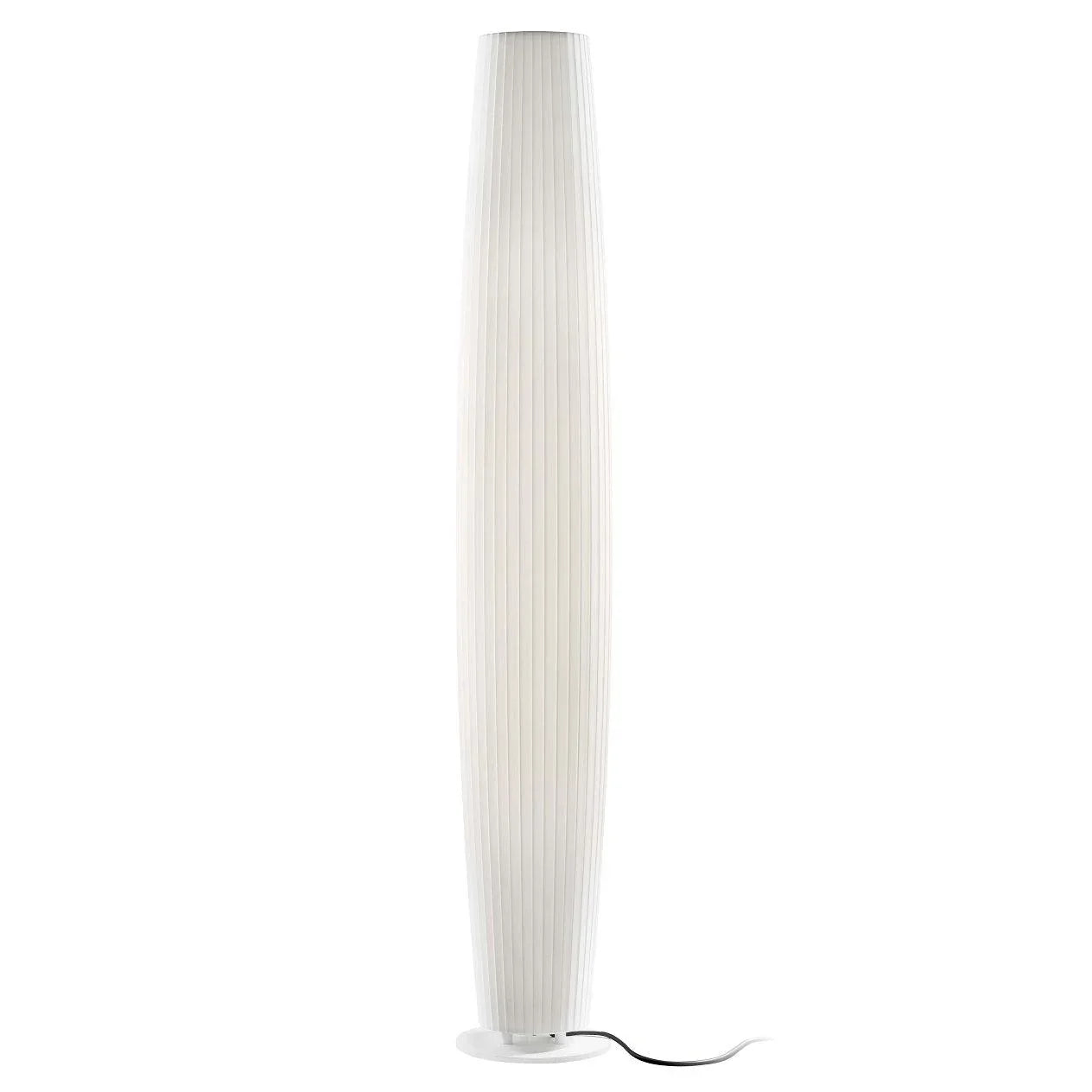 Maxi Floor Lamp, White Ribbons, E27, Floor Switch Dim, IP20