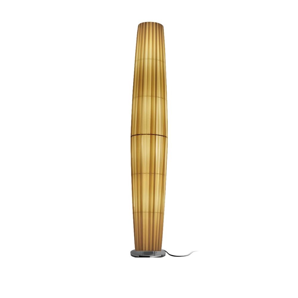 Maxi Floor Lamp, Cream Ribbons, E27, Floor Switch Dim, IP20