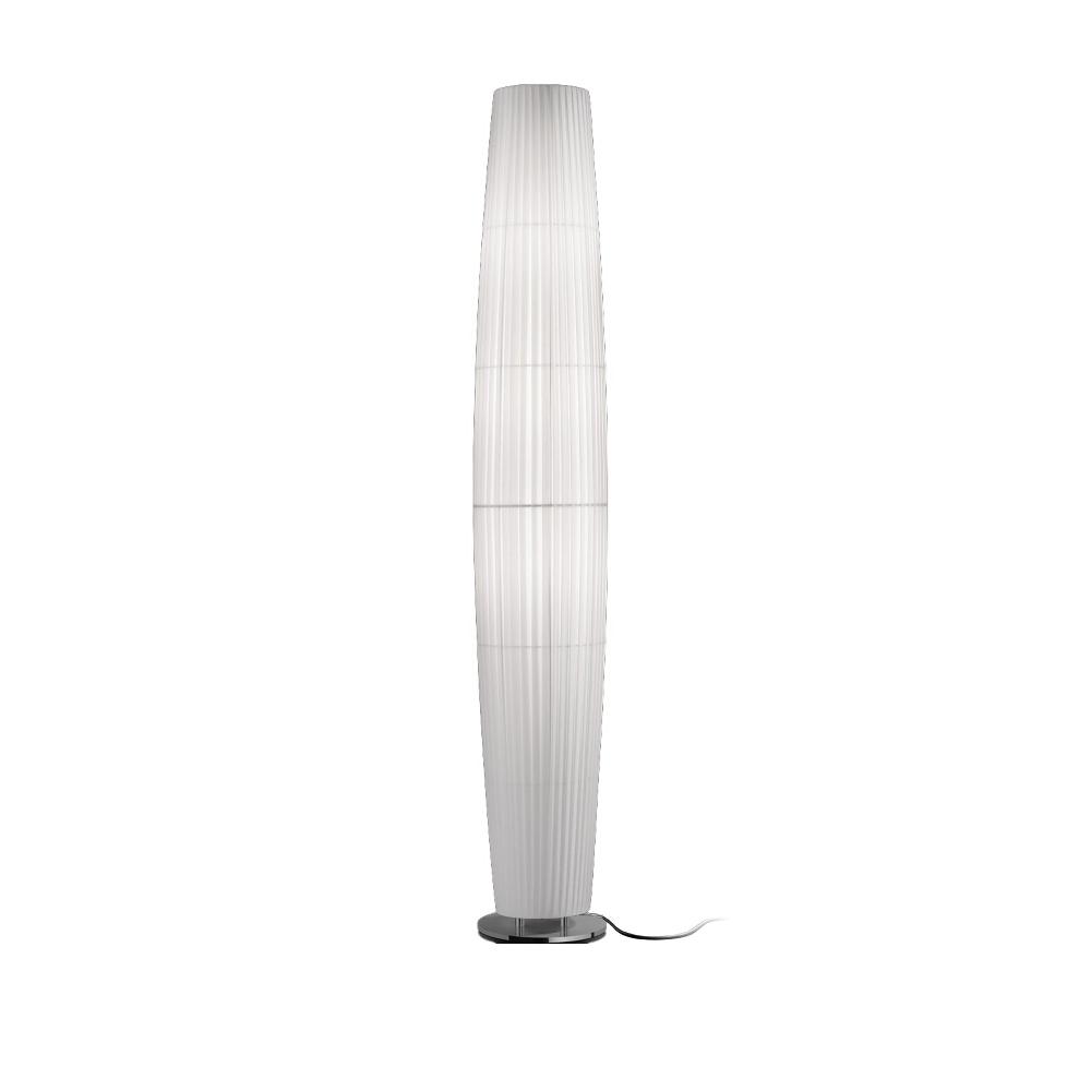 Maxi Floor Lamp, White Ribbons, E27, Floor Switch Dim, IP20