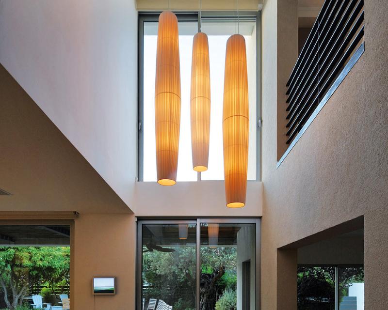 Maxi Pendant, 158 cm, White Ribbons, E27, IP20