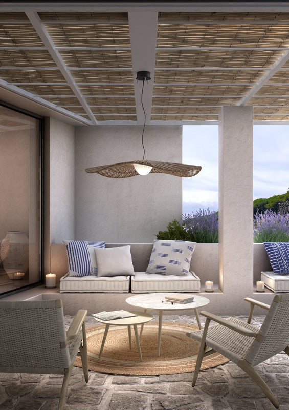 Mediterrania Ceiling, 105 cm, Brown, LED, 17.1W, Triac Dim, IP66