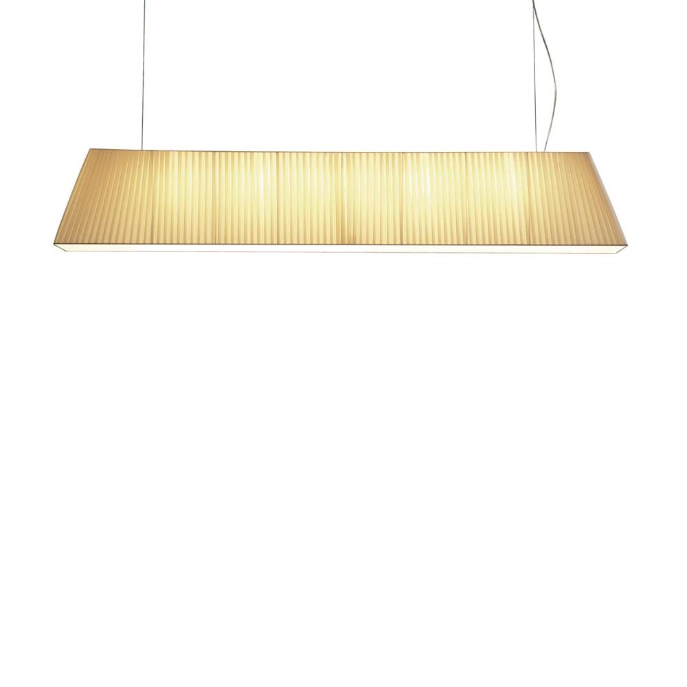 Mei Linear Pendant, 120 cm, Cream Ribbons, E27, IP20