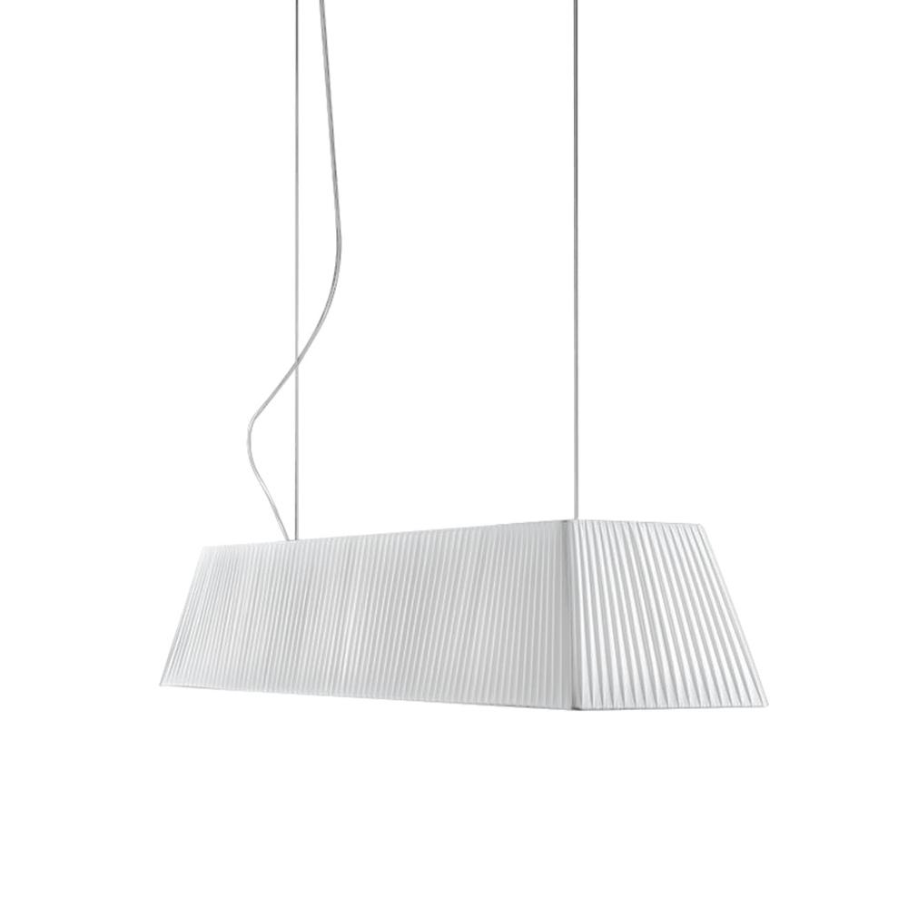 Mei Linear Pendant, 100 cm, White Ribbons, E27, IP20
