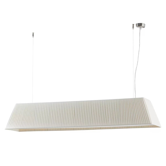 Mei Linear Pendant, 180 cm, White Ribbons, E27, IP20