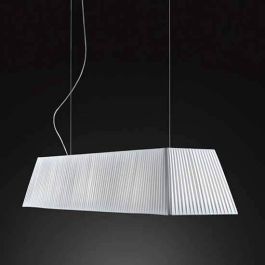 Mei Linear Pendant, 120 cm, White Ribbons, E27, IP20