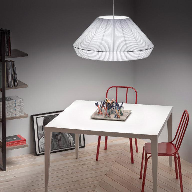 Mei Pendant, 150 cm, White Ribbons, E27, IP20