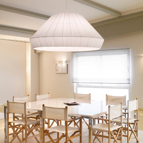 Mei Pendant, 150 cm, White Ribbons, E27, IP20